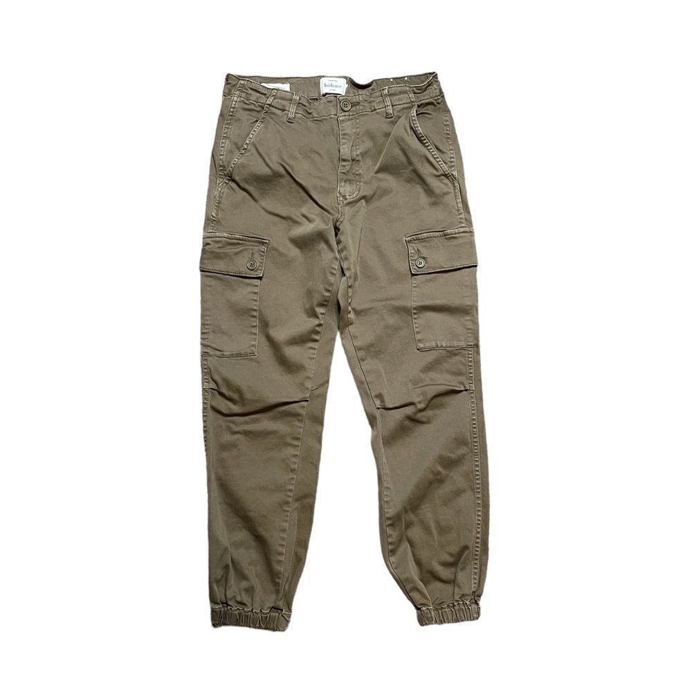 BOHME Olive Green Cargo Jogger Pants Size 27